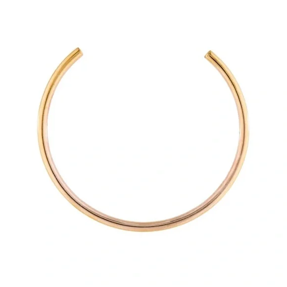 Jennifer Fisher Samira Chocker in 10K Yellow Gold Plated - Picture 8 of 9